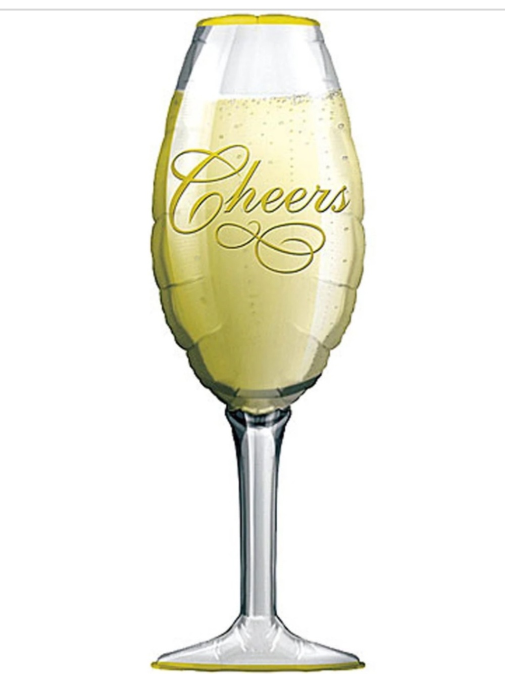 Cheers Champagne Foil Balloon